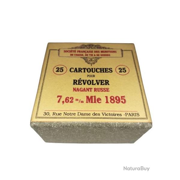 7,62 mm Nagant Russe 1895: Reproduction boite cartouches (vide) SFM 10812406