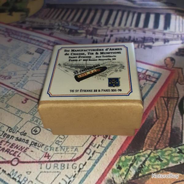 8 mm Fran�ais (R�glementaire 1892): AU CHOIX; Reproduction boite munitions (vide) SE 10812449