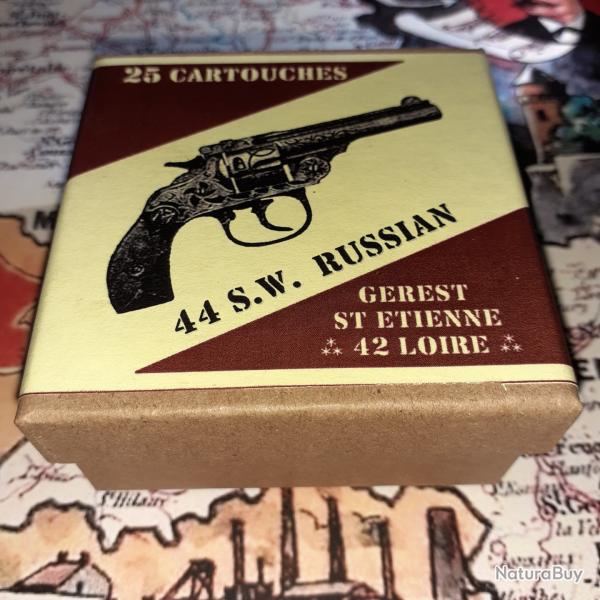 44 SW Russian (G�rest Saint Etienne): Reproduction boite munitions (vide) GU 10812470