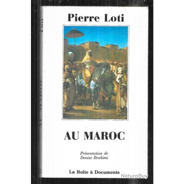 au maroc de pierre loti