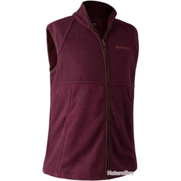 Gilet polaire sans manches DEERHUNTER mod�le Wingshooter Fleece Waistcoat