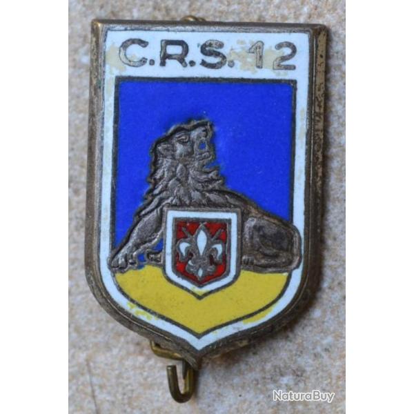 C.R.S. 12, dos guilloch, mail,Obsolete vers 1970