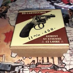 11 mm 450 (G&eacute;rest Saint Etienne): Reproduction boite munitions (vide) GU 10813624