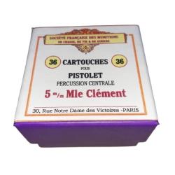 5 mm Cl&eacute;ment & Charola: Reproduction boite cartouches (vide) SFM 10813637