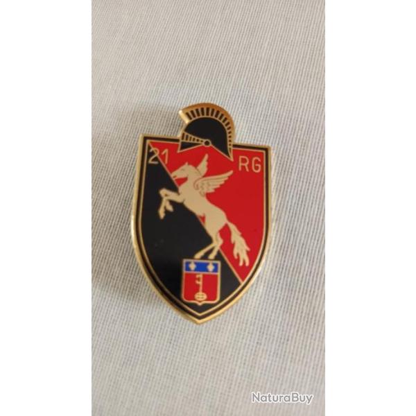 militaire     insigne g�nie 21 ieme