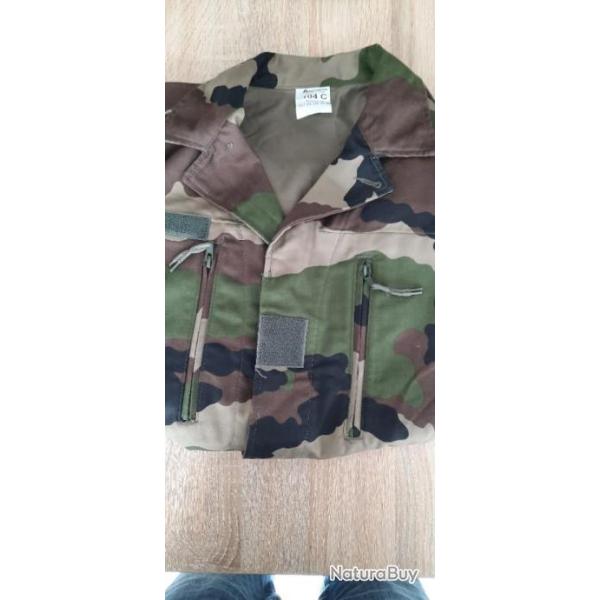 Veste de treillis camouflage centre Europe mod�le F2 r�glementaire AF