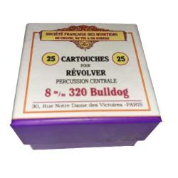 8mm 320 type Bulldog: Reproduction boite munitions (vide) SFM 10813813