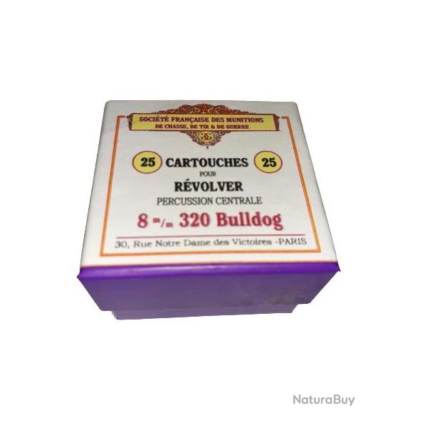 8mm 320 type Bulldog: Reproduction boite cartouches (vide) SOCIETE FRANCAISE des MUNITIONS 10813813