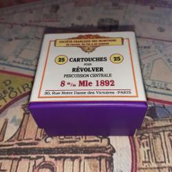 8 mm 1892 (St&eacute; Fran&ccedil;aise Munitions): Reproduction boite cartouches (vide) collection SFM 10813820