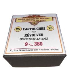 9 mm 380 ou 9mm 380 Bulldog: Reproduction boite cartouches (vide) SFM 10813836
