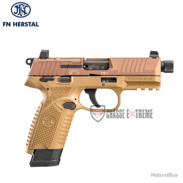 Pistolet FN HERSTAL 502 Tactical Cal 22 Lr Fde