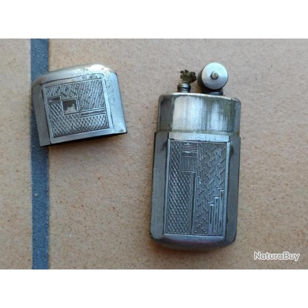 BRIQUET ANCIEN A ESSENCE  POILU SOLDAT MODELE N3