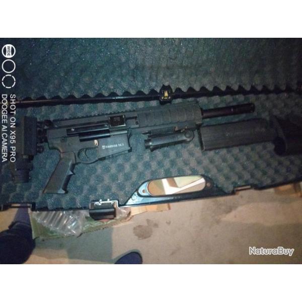 TIBERIUS T4.1 calibre 68  tat neuf 10 joules