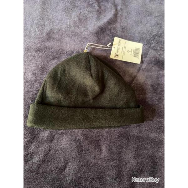 bonnet safety guard en polaire noir taille unique froid neige ski