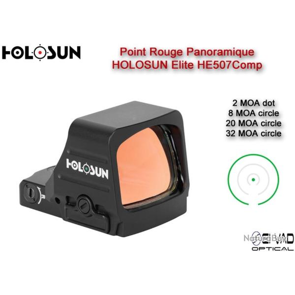 Point Rouge Panoramique HOLOSUN Elite HE507COMP - Comp�tition