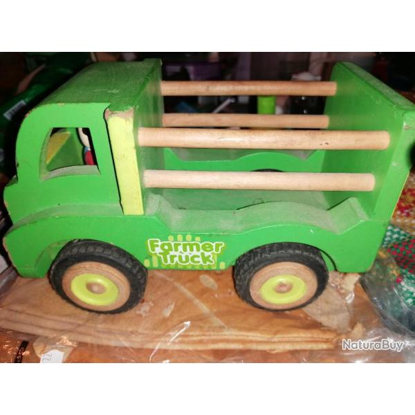 JOUET CAMION BOIS FIZZY