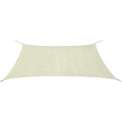 Parasol en pehd rectangulaire 2 x 4 m cr&egrave;me 02_0008588
