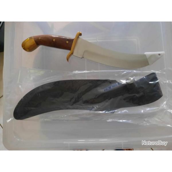 COUTEAU DE CHASSE KALPAN LEOPARD