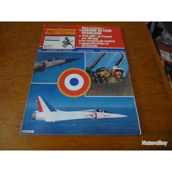 Xa CONNAISSANCE DE L HISTOIRE HACHETTE  L ARMEE DE L AIR FRANCAISE  num�ro 36