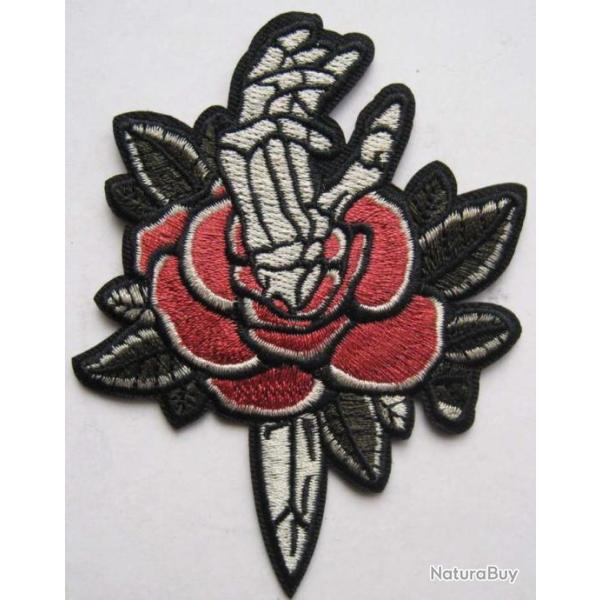 PATCH-ECUSSON LA FAUCHEUSE ROSE - Ref.124