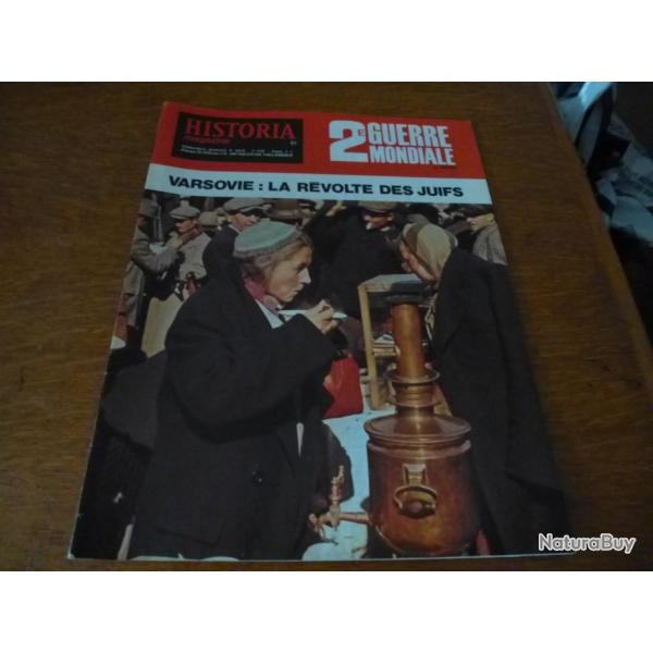 Xa HISTORIA  MAGAZINE 2 eme GUERRE MONDIALE NUMERO 51 VARSOVIE : LA REVOLTE DES JUIFS