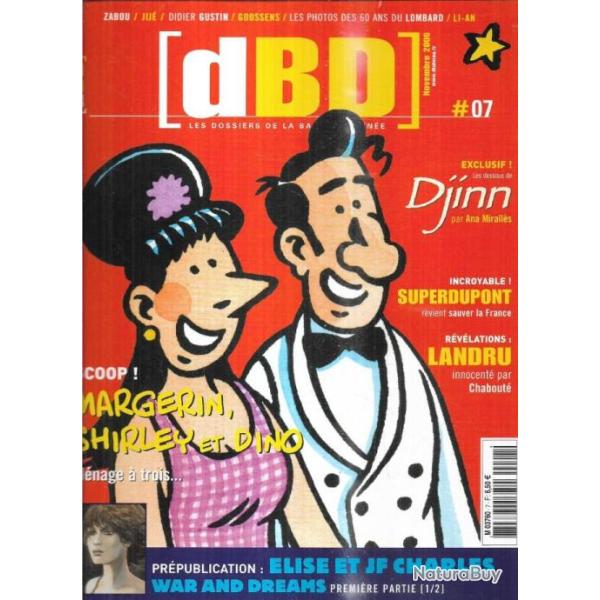 dBD 7 l'actualit de toute la bande dessine , super dupont , shirley et dino, war and dreams