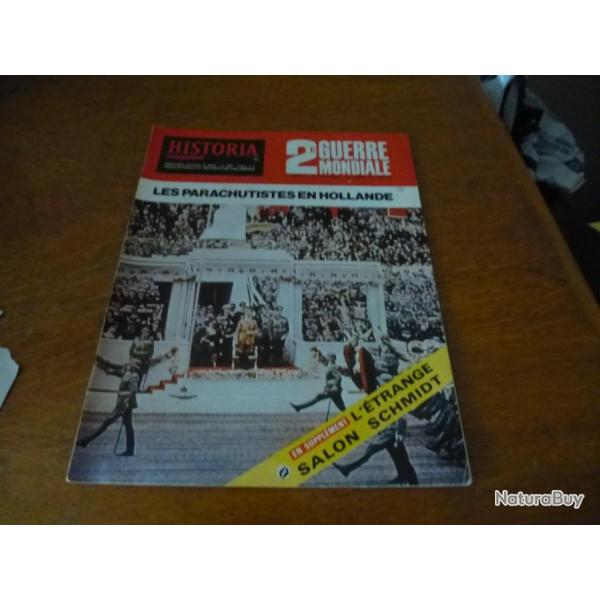 Xa HISTORIA  MAGAZINE 2 eme GUERRE MONDIALE NUMERO 7 LES PARACHUTISTES EN HOLLANDE