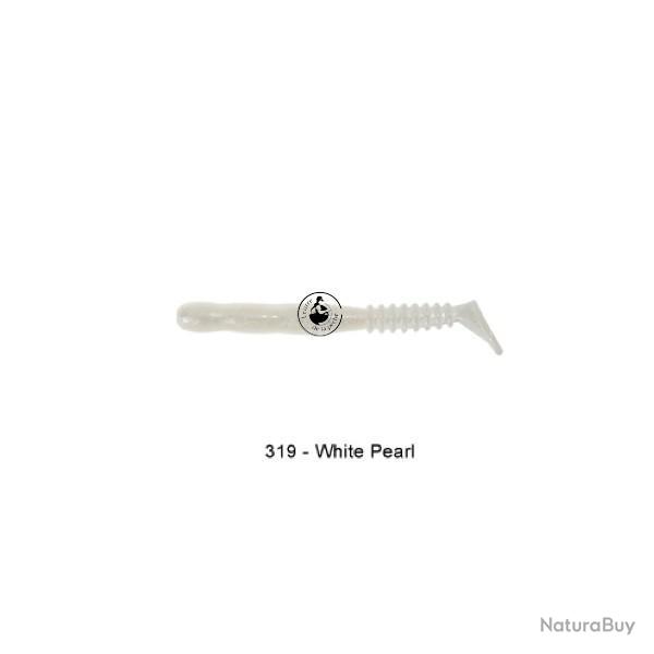 Leurre Reins Rockvibe Shad 3cm 014 - Pearl White