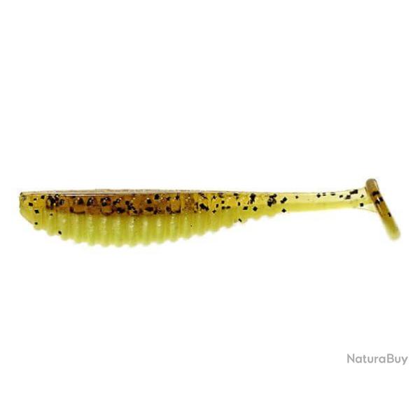 Leurre Souple Reins S-Cape Shad 2.5" B48 - Motor Oil Pepper