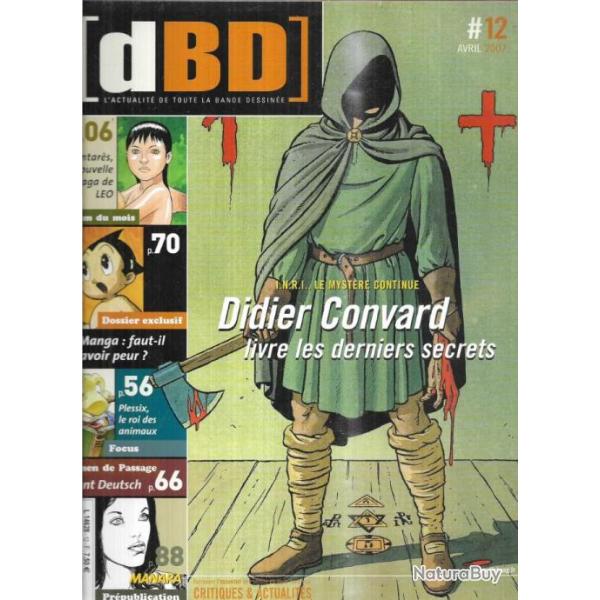 dBD 12 l'actualit de toute la bande dessine ,mangas, convard, manara,