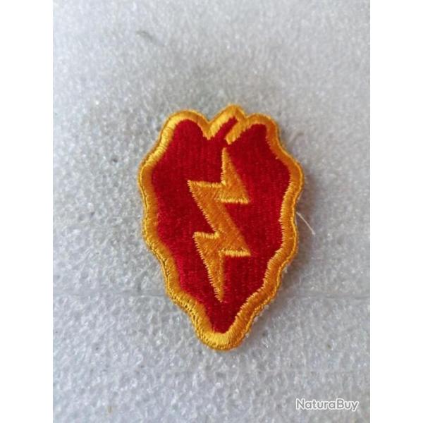 Patch armee us 25TH INFANTRY DIVISION WW2 original