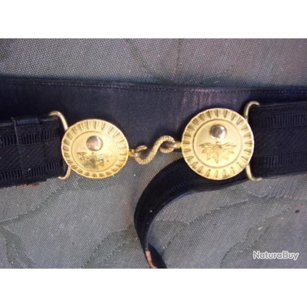 ceinture d'officier insigne gendarmerie