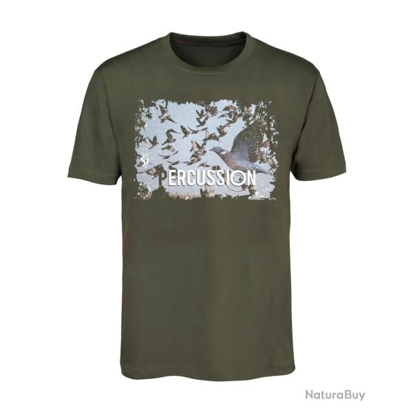 Tee shirt Percussion s�rigraphi� Pigeon