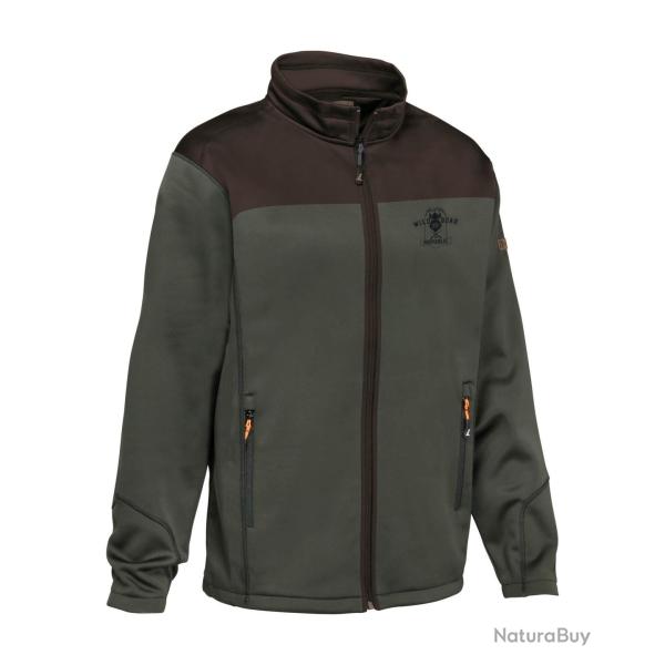 Sweat shirt zipp� Percussion Wild Boar Republic