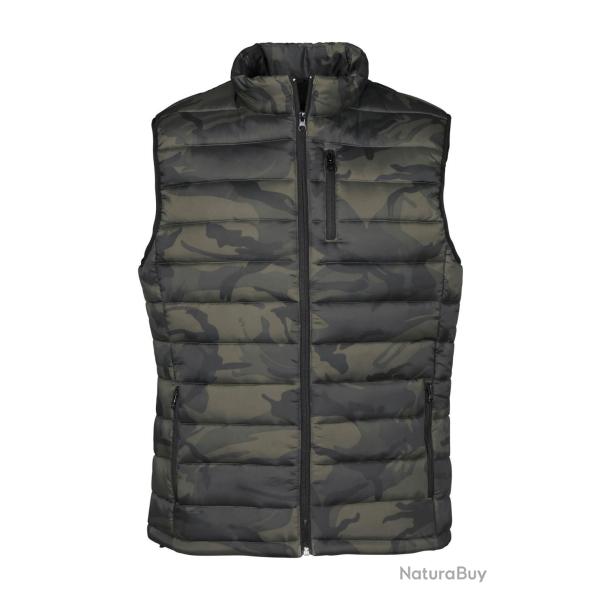 Gilet matelass� Enfant Percussion Camo Trek - 8A