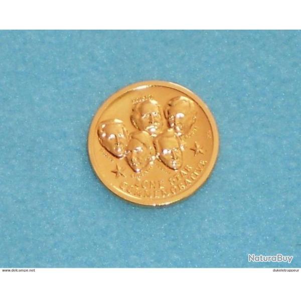 M�daillon de crosse Lone STAR pour comm�morative "Origine WINCHESTER" Collection !