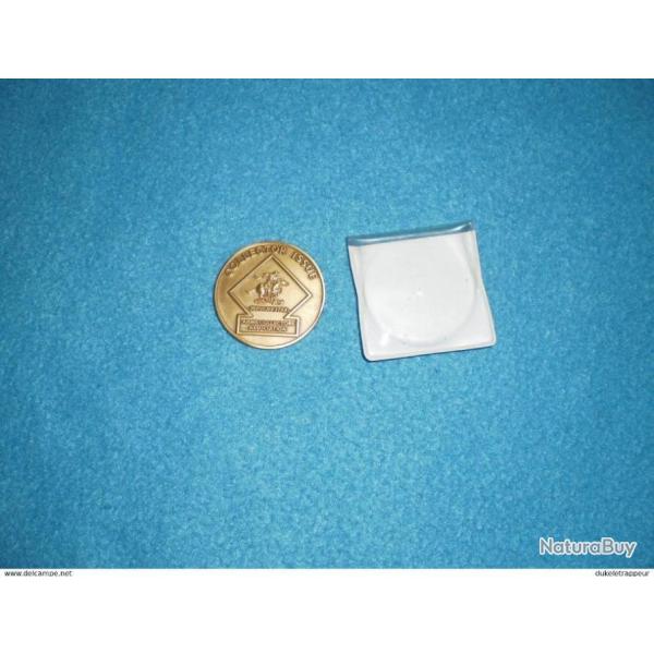 M�daillon de crosse W.A.C.A. pour comm�moratives "Origine WINCHESTER" Collection !
