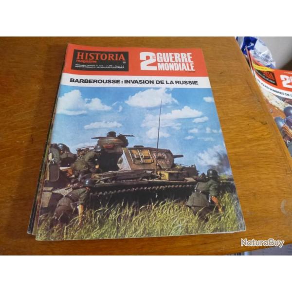 Xa HISTORIA  MAGAZINE 2 eme GUERRE MONDIALE NUMERO 25 BARBEROUSSE : INVASION DE LA RUSSIE