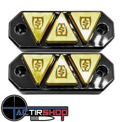 Paires de poids avant ext&eacute;rieur M-LOK V2 Laiton Saber Tactical