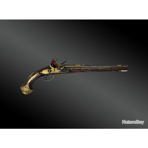 Pistolet � Silex Grand Luxe, Pour Le March� Ottoman. France, XIX�me