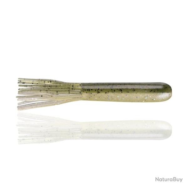 Leurre Souple Reins Legend Tube 9cm B09 - Smoke Mustard Par 8 9cm