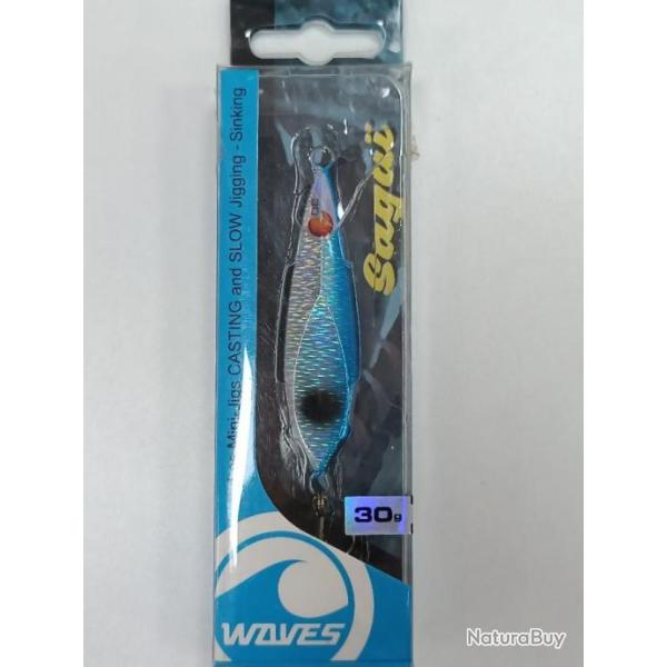 !!! Leurre WAVES SAGAI 30G 70mm !!! COLORIS : BLUE