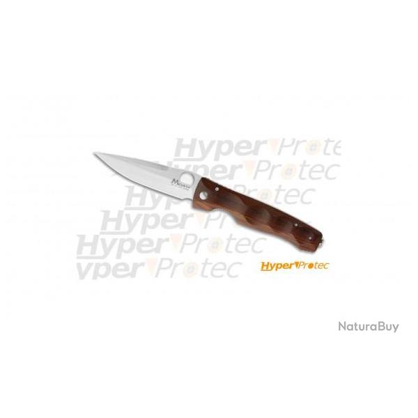 Couteau pliant Mcusta seki Elite en bois lame SPG2