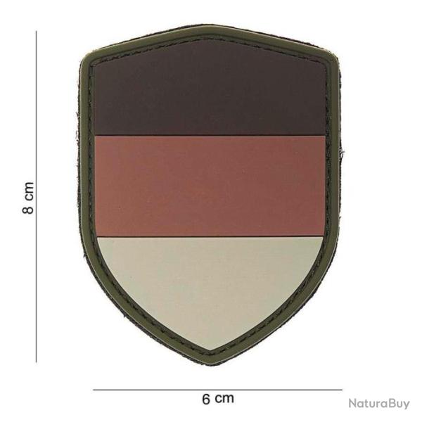 Patch 3D PVC Shield German | 101 Inc (0001 5526)