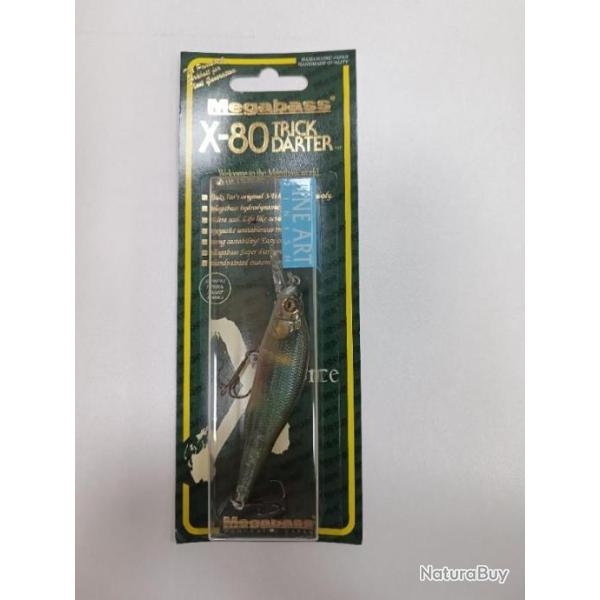 !!! MEGABASS  X80 TRICK DARTER  !!!Coloris : FA KISYU AYU