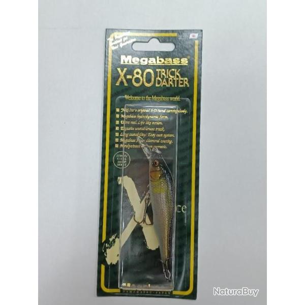 !!! MEGABASS  X80 TRICK DARTER  !!!Coloris : TAKUMI SEOCHI AYU
