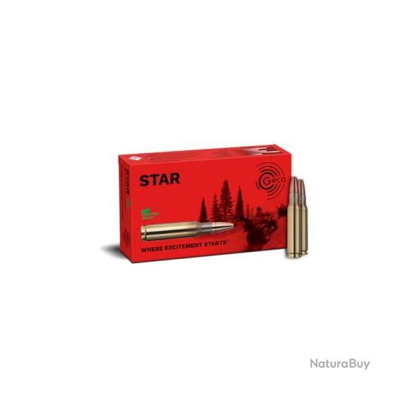 MUNITIONS BALLES GECO CAL.308 WIN STAR OGIVE SANS PLOMB 10.7G 165GR PAR 60