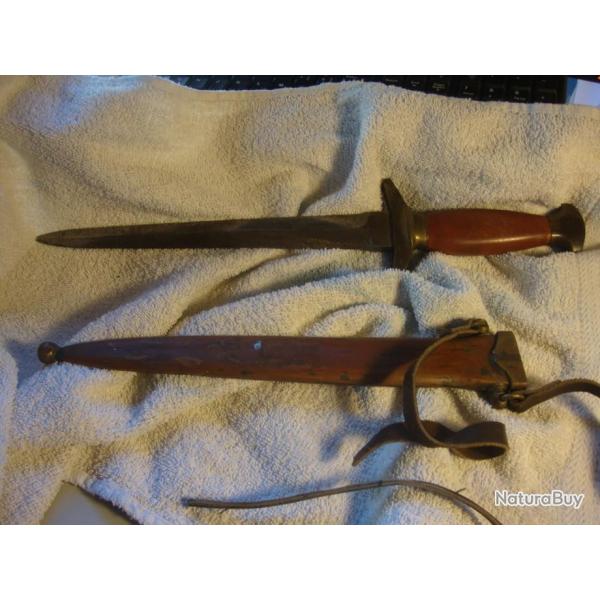 dague �poque et provenance inconnue