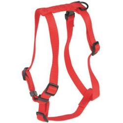 HARNAIS H ZIGGI ROUGE XS 25-40CM 10MM
