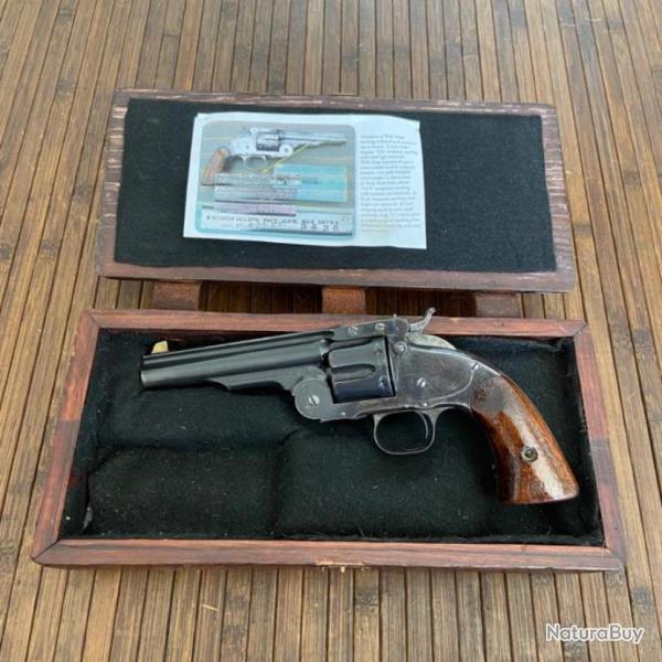 RARISSIME AUTHENTIQUE SMITH & WESSON SCHOFIELD 45 S&W DE LA L�GENDAIRE WELLS FARGO COMPAGNY